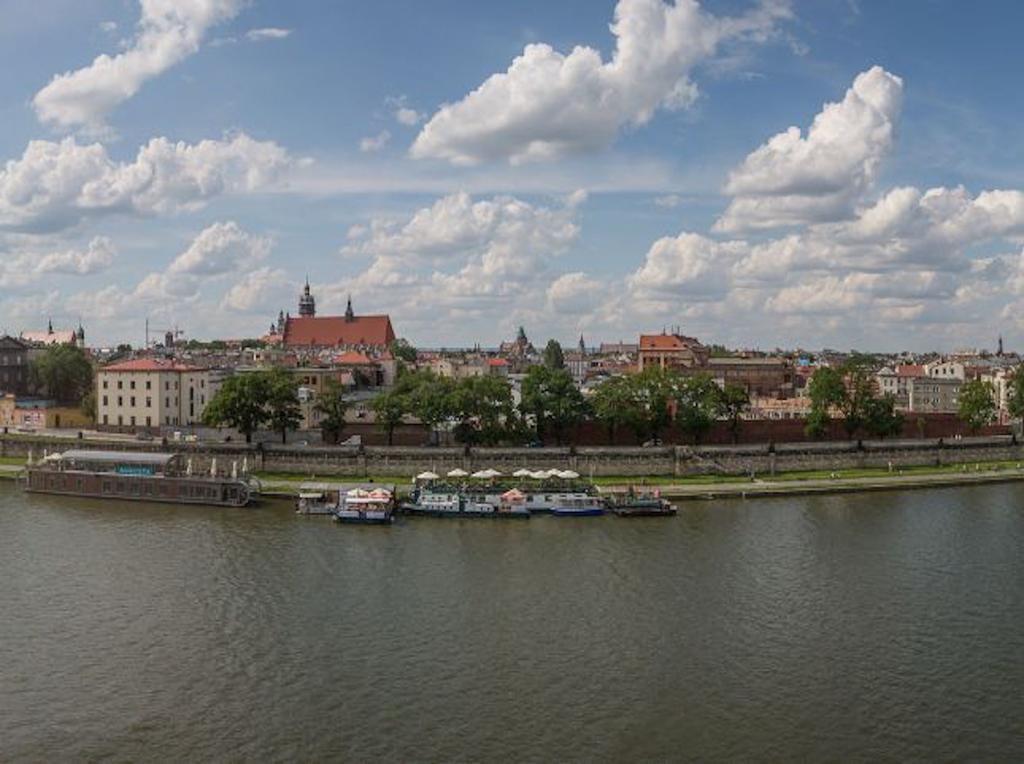Apartament Z Widokiem Na Wawel W Centrum Miasta Krakau Buitenkant foto